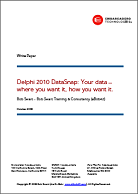 Delphi 2010 DataSnape